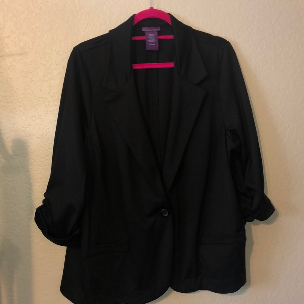 Black Botton Jacket